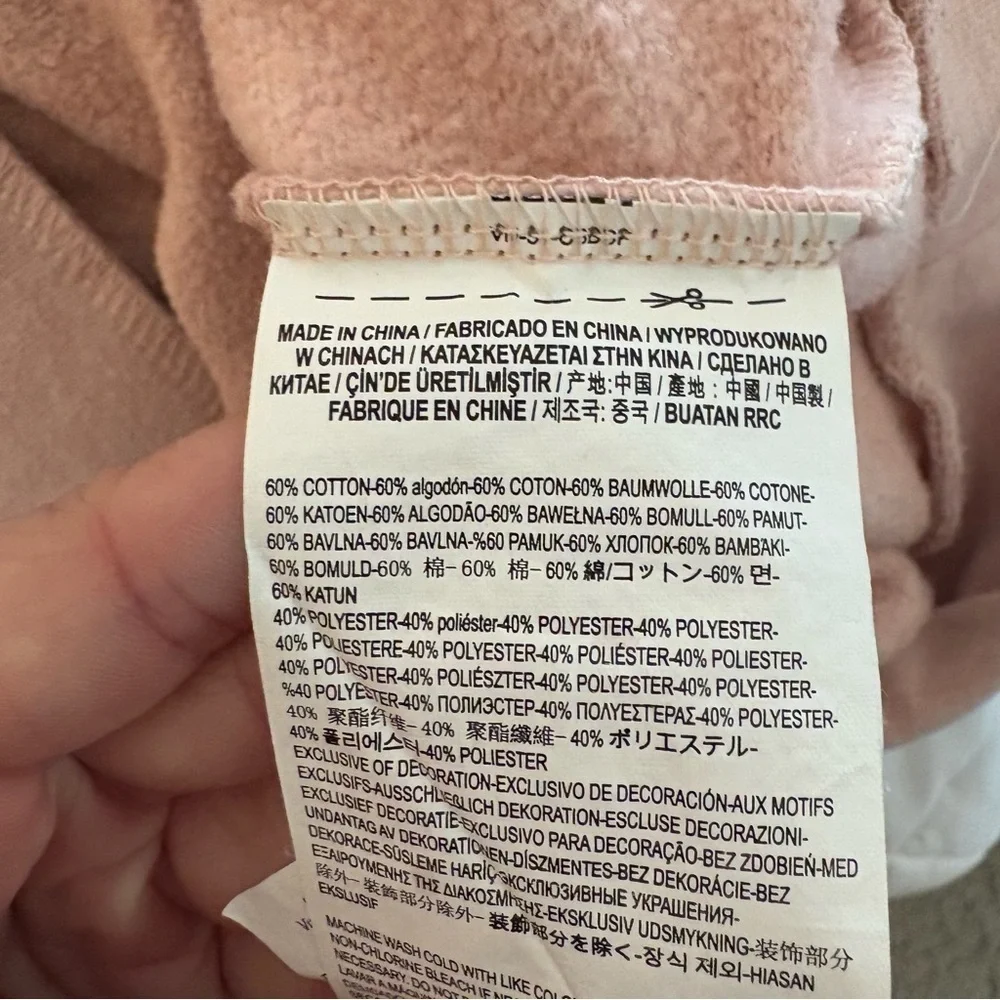Vans Women's Light Pink Crew Neck Sweater - Picture 13 of 13